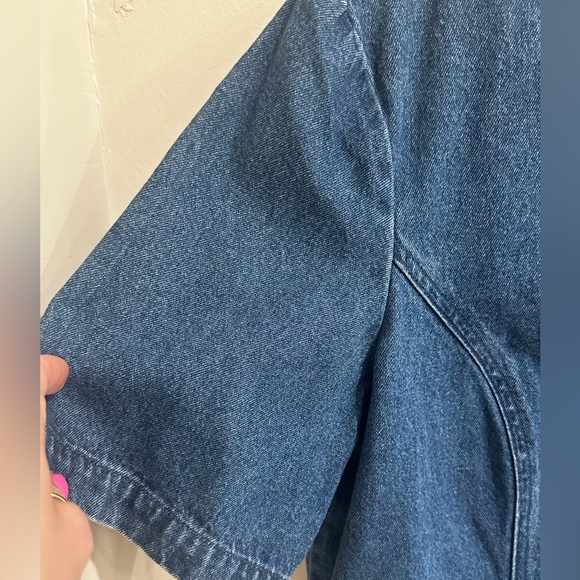 Women's Blue Denim Jacket - Picture 5 of 7